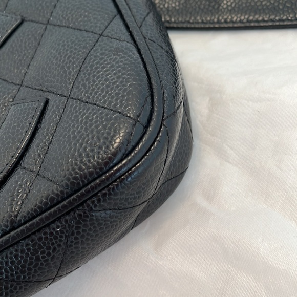 CHANEL Caviar Timeless Pochette - Picture 15 of 16